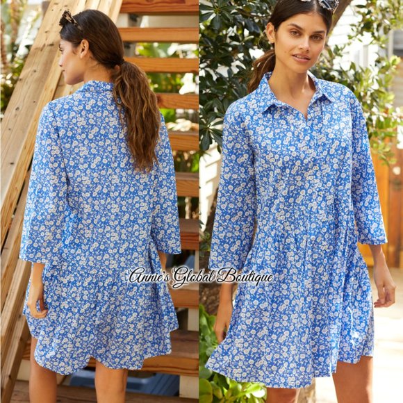 RARE NWT ANTHROPOLOGIE Deauville Babydoll Tunic Dress. Size XL - Picture 16 of 16